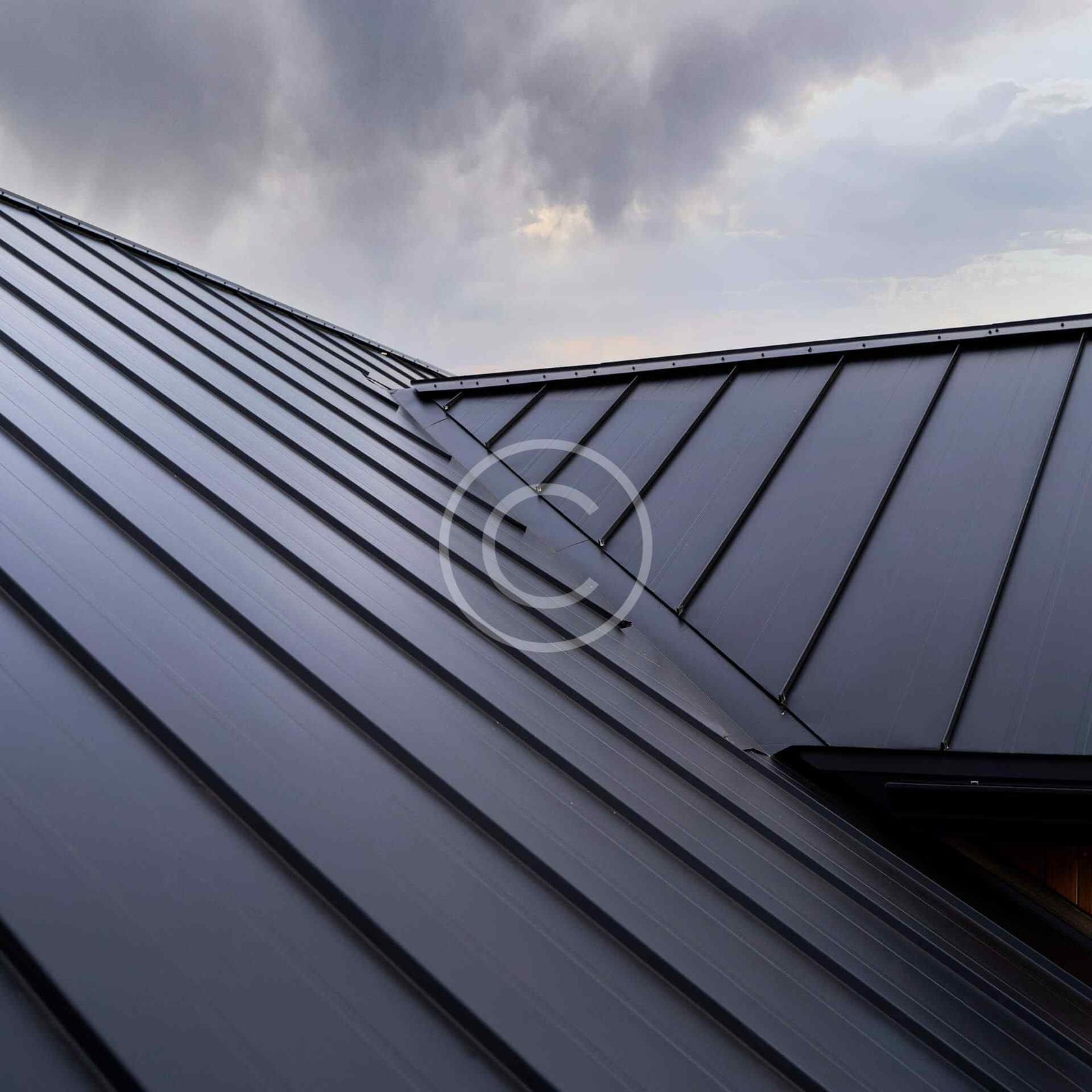 Metal roof texture